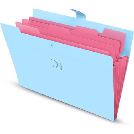 Dossier d'extension en papier A4, sac de rangement pour fichiers de poche,