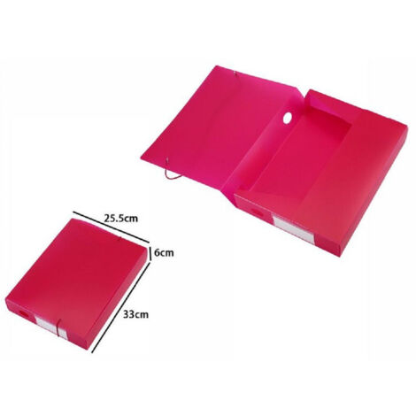 Dossier Dossier Dossier Printemps Fuchsia Pochette 33x25,5x6cm 72211