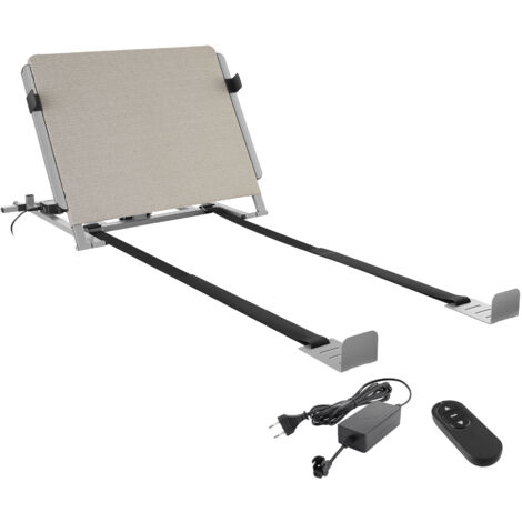 Tectake – Dossier électrique réglable 4° à 60° – Moteur silencieux – Dimensions 110x243cm – Acier laqué époxy – Sécurité enfant incluse