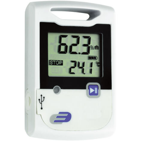 Dostmann Electronic 5005-0002 LOG20 Multi-Datenlogger Messgröße Temperatur, Luftfeuchtigkeit -30 bi