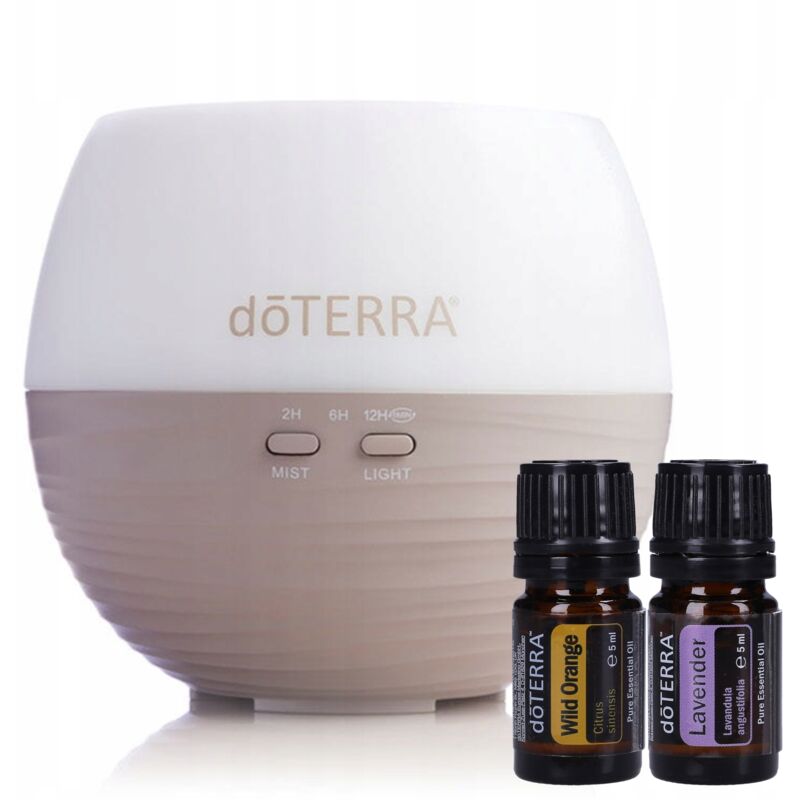 doTERRA PETAL 2.0 Humidificateur d'huiles essentielles + huiles