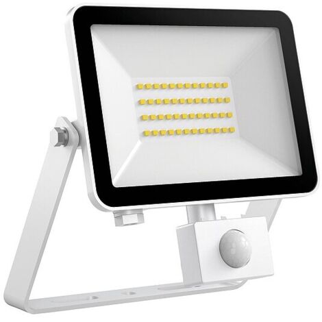 Dotlux 4000K weiß LED-Strahler FLOORslim-sensor, 30W, mit Bewegungsmelder PIR - 3450 lm