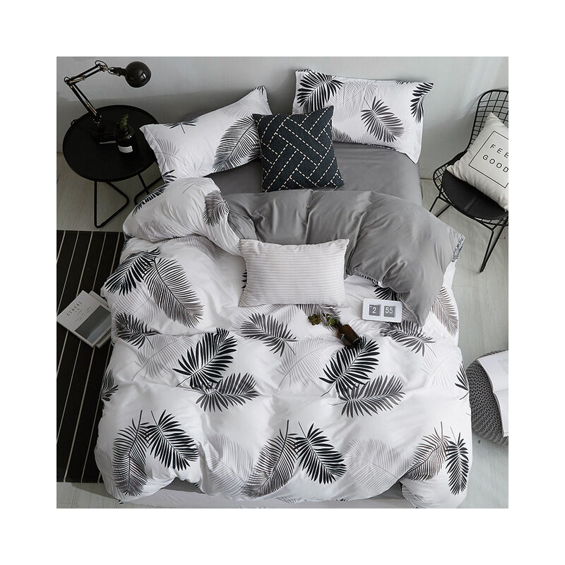 Dots Star Pattern 4pcs Girl Boy Kid Set copriletto...