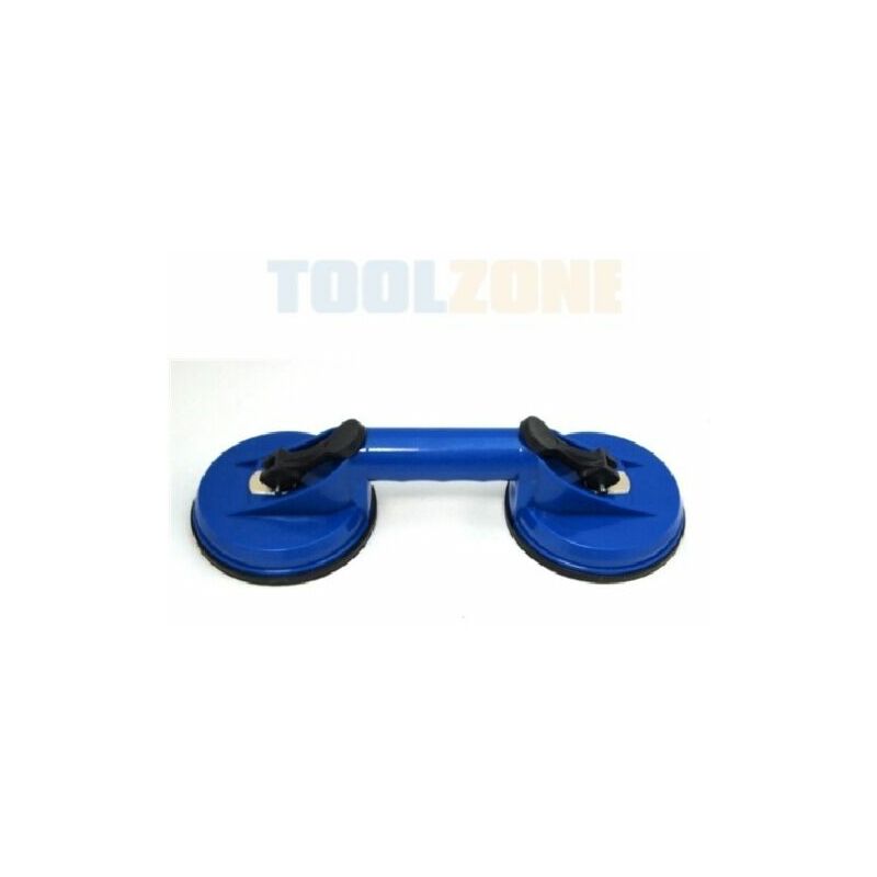 Toolzone - Double 70kg 115mm Suction Cup Glazing Lifter Dent Puller