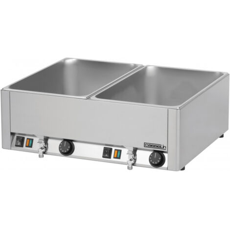 Double Bain-marie Gn 1/1 Avec 2 Robinets De Vidange - Casselin
