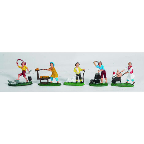 Double Berger Cm.10 En Sachet De 6 Modèles De Décoration De Noël Assortis