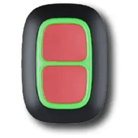 Double bouton d'urgence blanc pour système d'alarme ajax