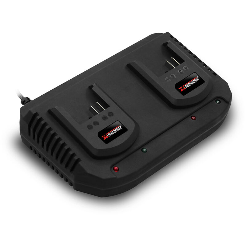 X-performer - Chargeur double pour batteries 20V - x Performer