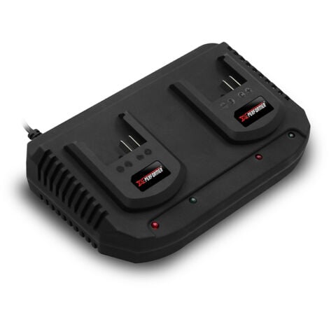 X-PERFORMER Chargeur double pour batteries 20V - X Performer
