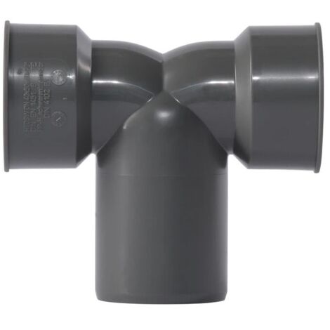 Double coude de siphon HT 90°