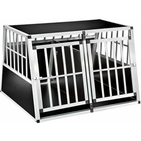 Double dog crate Bobby - dog cage, puppy crate, dog travel crate