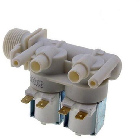 DOUBLE ELECTROVALVE 1E-2U 7 LT. pour LAVE LINGE INDESIT -...