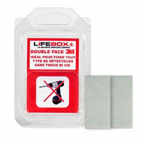 Double face certifié 3M lot de 2
