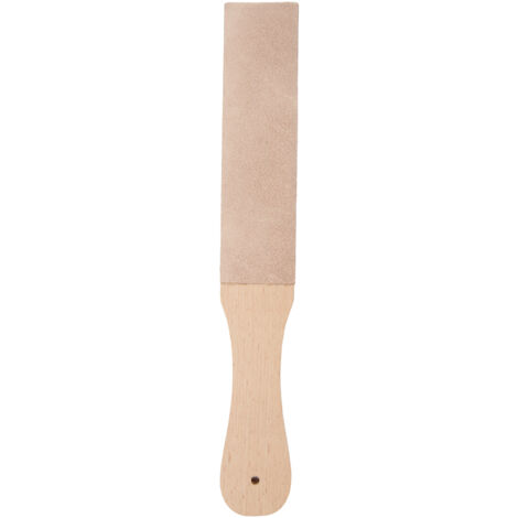 Double Face en Cuir pour Affûtage, Strop Portable Léger et Facile à Utiliser - Kit de Polissage Maison