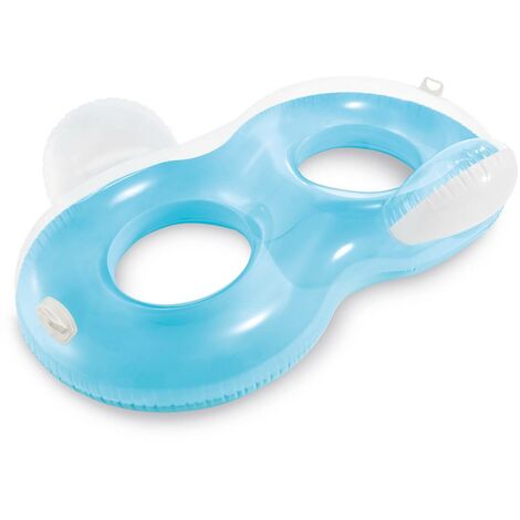 Double fauteuil de piscine - Intex - Bleu