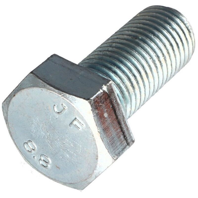 Vis métaux Tête hexagonale th M24X60 Classe 8.8 Acier zingué-20 pièces