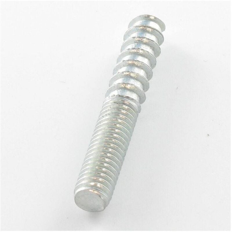 Double filet 8X70 33 Mm fileté bois 37 Mm fileté métaux Acier zingué-100 pièces