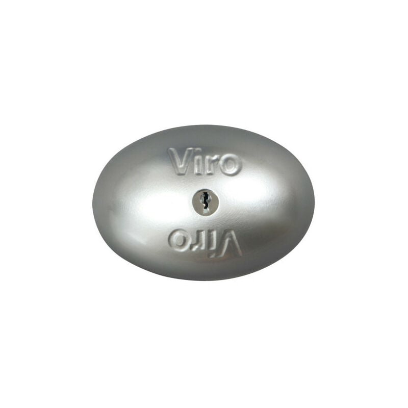 Serrure pour porte de fourgon Viro van lock Argent S'entrouvrant Horizontale