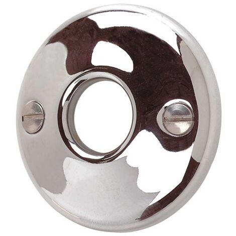 Double garniture chromée pour arroseur ½" Couleur : blanc
