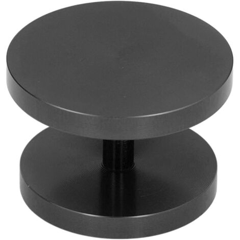 Double Head Coffee Powder Tamper Non Corrosive Aluminum Dual Sided Coffee Powder Hammer for Coffee Black