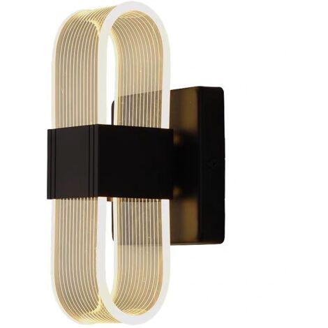 Double Head Wall Sconce Light Luxury Atmosphere Bedroom Bedside Lamps Hotel Room Corridor Stairs Personality Creative Warm Romantic Minimalist Striped Twill Gold Black Sconce
12w