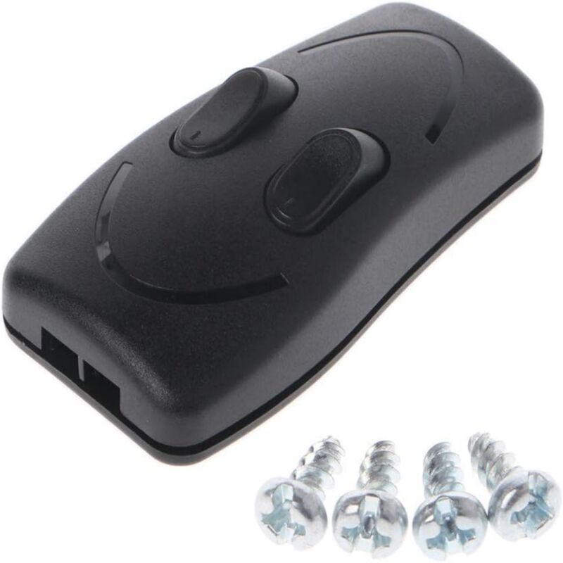 Linghhang - Double Lamp Control Switch Two Way Push Button Switch ce Floor Lamp Table Lamp