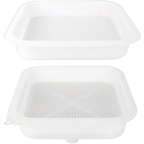 Double Layer Food Grade Honey Strainer Filter Sieve Beekeeping Equipment Tools
