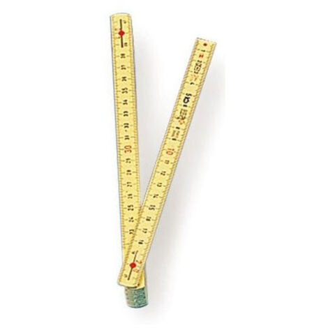 Double-mètre pliant Mondelin 2m