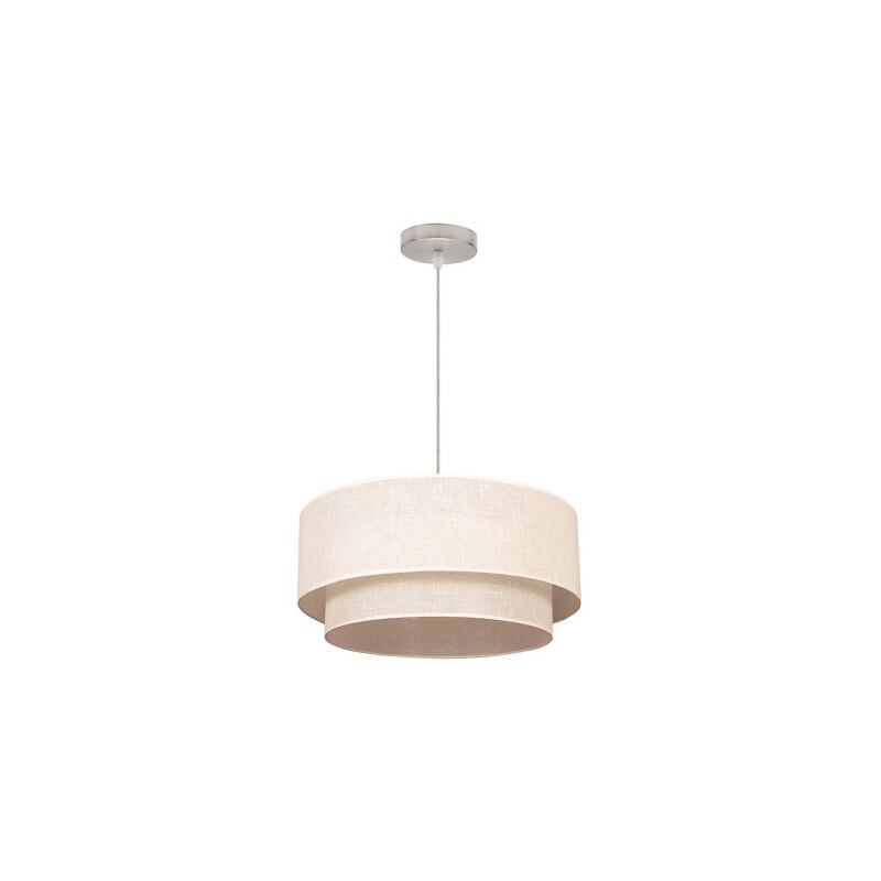 Suspension double 1l. cylindre beige/beige (50/40/reg)
