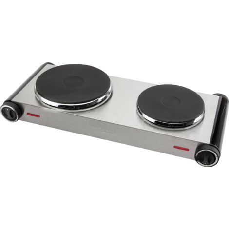 Double plaque de cuisson Tristar KP-6248 acier inoxydable Y780621