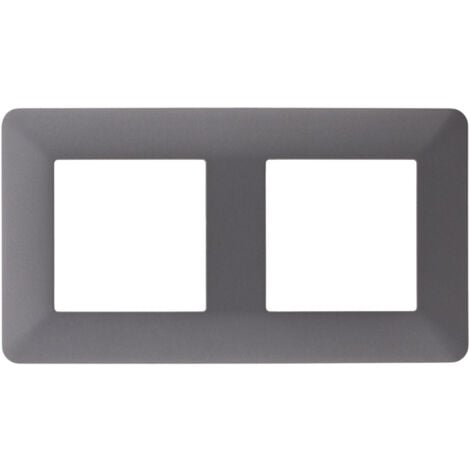 Double plaque de finition Titanium Artezo - Zenitech