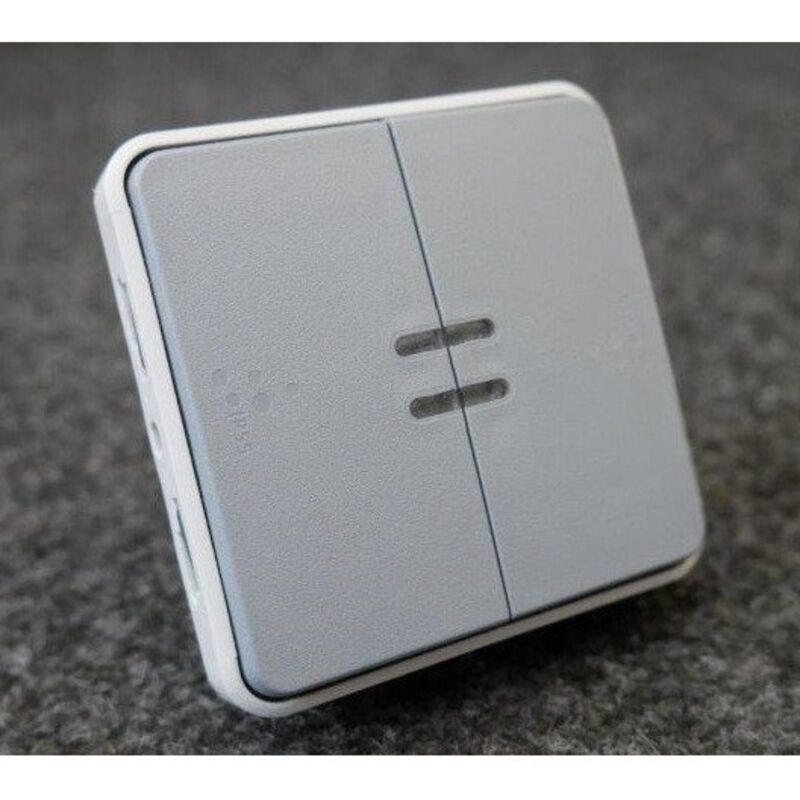 Legrand - Double poussoir inverseur no+nf lumineux Plexo composable IP55 10A gris (069546)