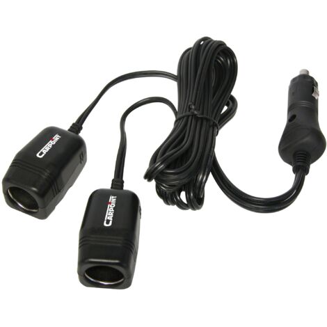 Double prise Allume-Cigare 12V 8A avec 2m cable