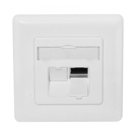 Double prise modulaire pour 2 modules Keystone, vide