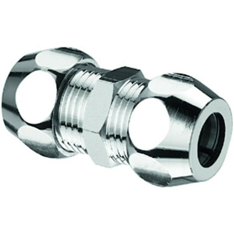 Double raccord droit 3/8Zx3/8Zx10mm