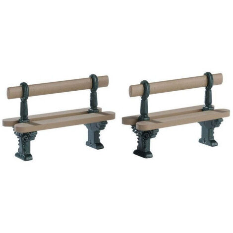 Double Seated Bench, Set Of 2 - LEMAX COD. 74235