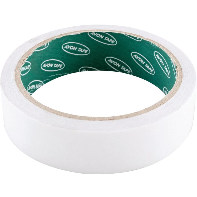 Avon - Double-sided Acrylic Tape - 25mm x 10m - White