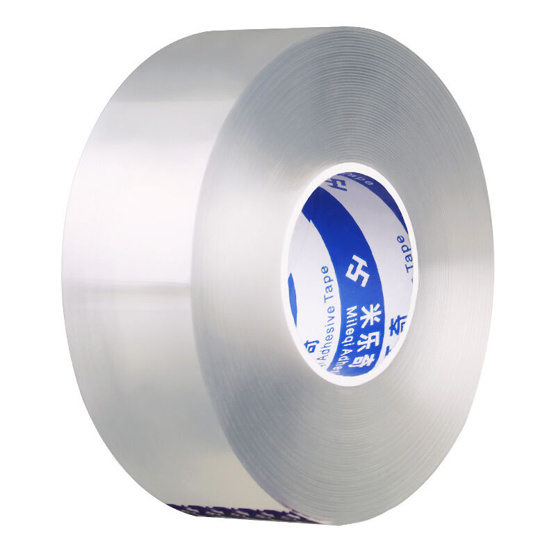 Double Sided Tape Heavy Duty, Double Sided Sticky Tape Transparent Nano Tape, Removable Reusable Traceless Strong Mounting Tape for Carpet, Photos