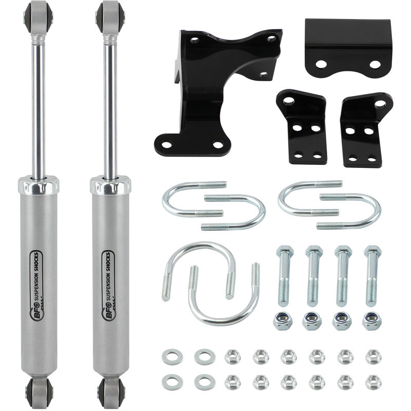 Double stabilisateur de direction pour Jeep Wrangler JK 2door et Unlimited 4door