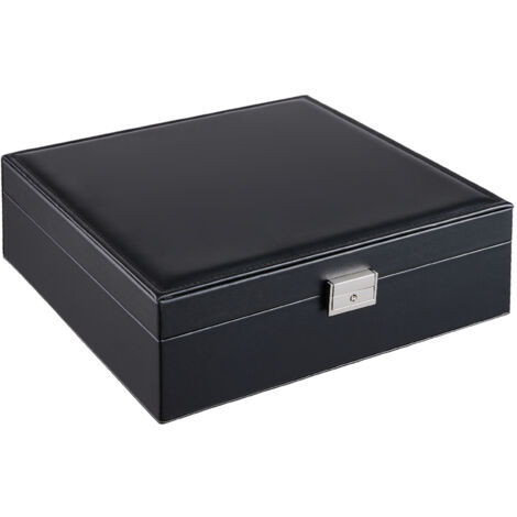Double Tier Travel Jewelry Storage Box