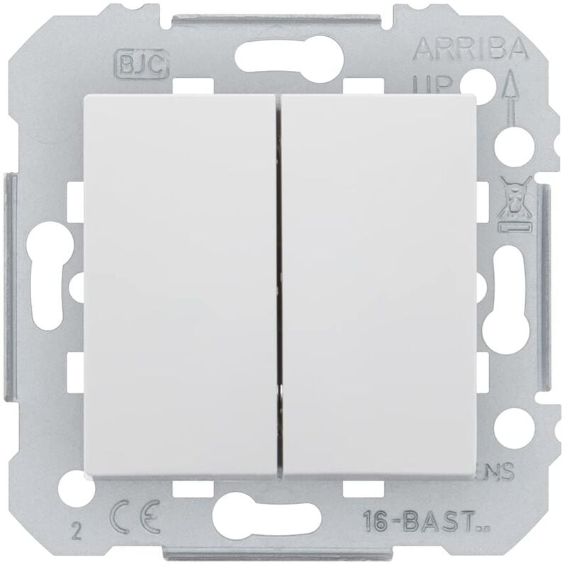 Delta viva interrupteur double va et vient blanc SIE003469 - Siemens