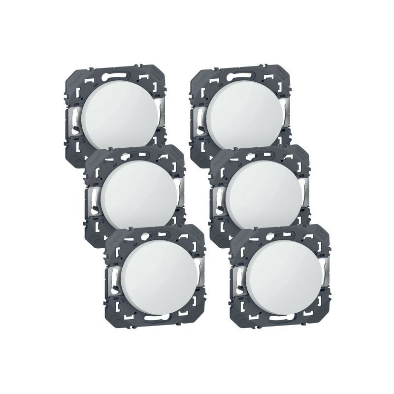 Dooxie lot de 6 va et vient blanc