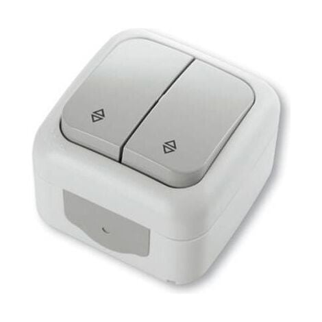 VI-KO Double va et vient étanche IP54 - Viko by Panasonic - Gris - NF
