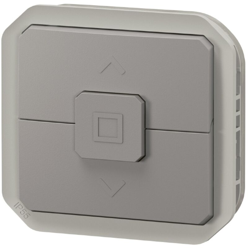 Legrand - interrupteur vr gris compo interrupteur pour volets roulants plexo composable gris 069538L