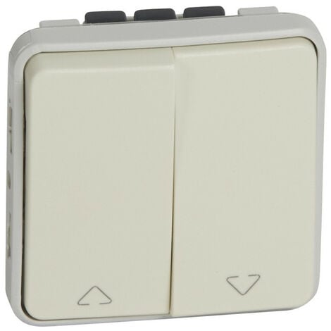 DOUBLE VA ET VIENT VOLET ROULANT BLANC COMPOSABLE LEGRAND 069629