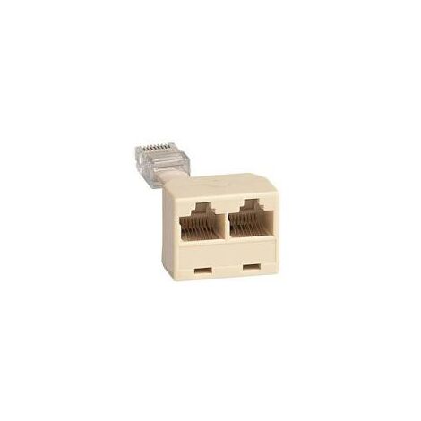 DOUBLEUR RJ45 LEGRAND 048868