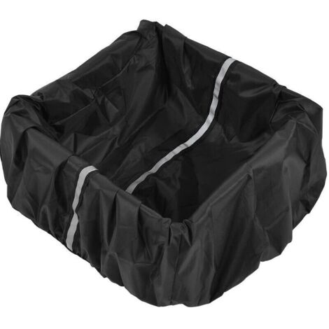 Doublure de panier de vélo 42 x 33 x 25 cm, housse imperméable pour panier de vélo, compatible avec les paniers avant de vélos électriques à câbles ou tressés.-AquaForge
