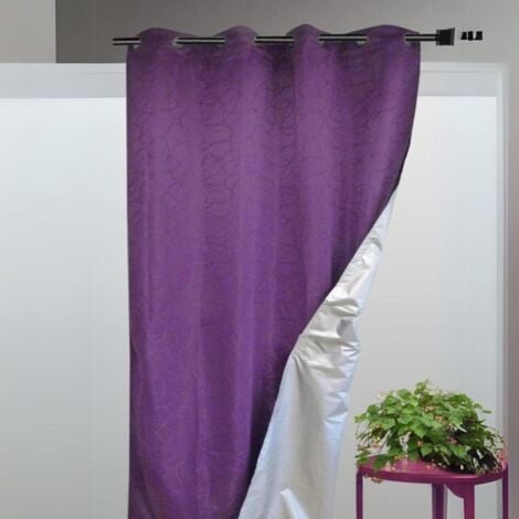 Doublure occultante universelle velcro Argent 135x240 cm