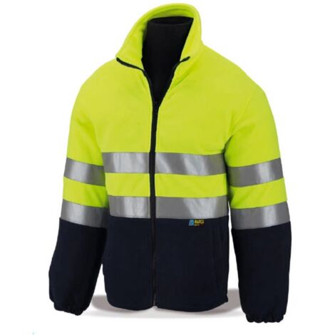 Doublure Polaire Haute Visibilité Jaune Bleu XL 28FPFYAMIXXL