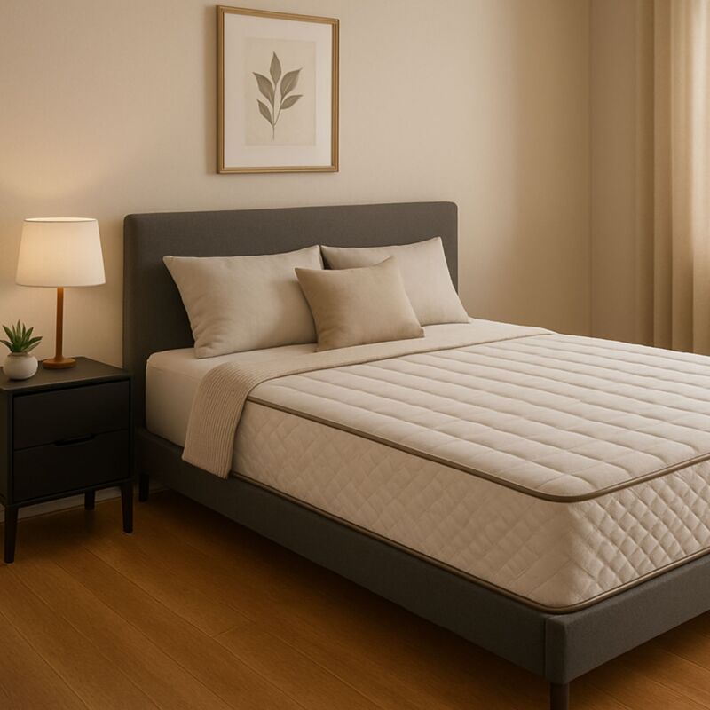 Douce Nuit Matelas 140x200 Ferme Densité 40 Kg/m3 - 23 Cm - + Oreiller à Mémoire de Forme valeur 89